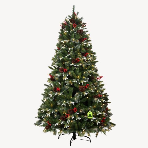 Borovice Zasněžená 300 LED 150 cm