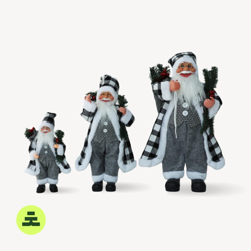 Santa Claus Gold 60 cm