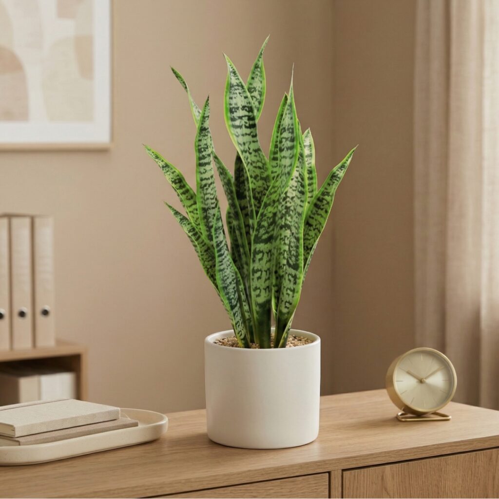 Umělá Sansevierie 60 cm - produktová galerie